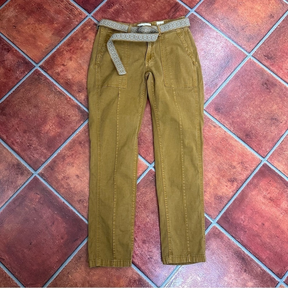 Anthropologie The Wanderer Pants w/ Belt